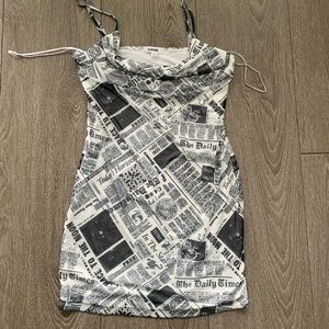 Newspaper Dress📰